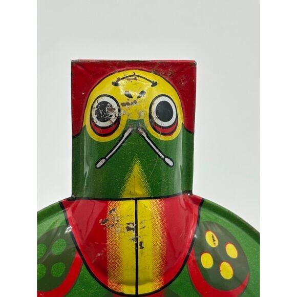 Large Vintage Tin Beetle Clicker Clacker 1950s - Picture 3 of 4